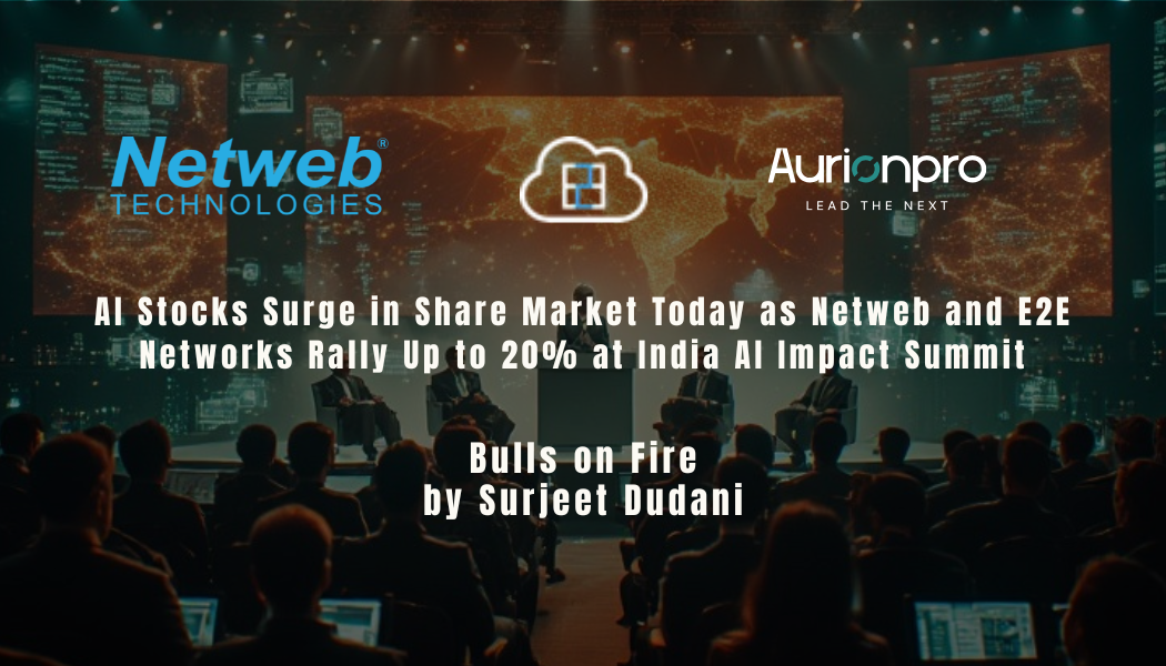 Netweb Technologies AI supercomputer launch boosts share market today during India AI Impact Summit