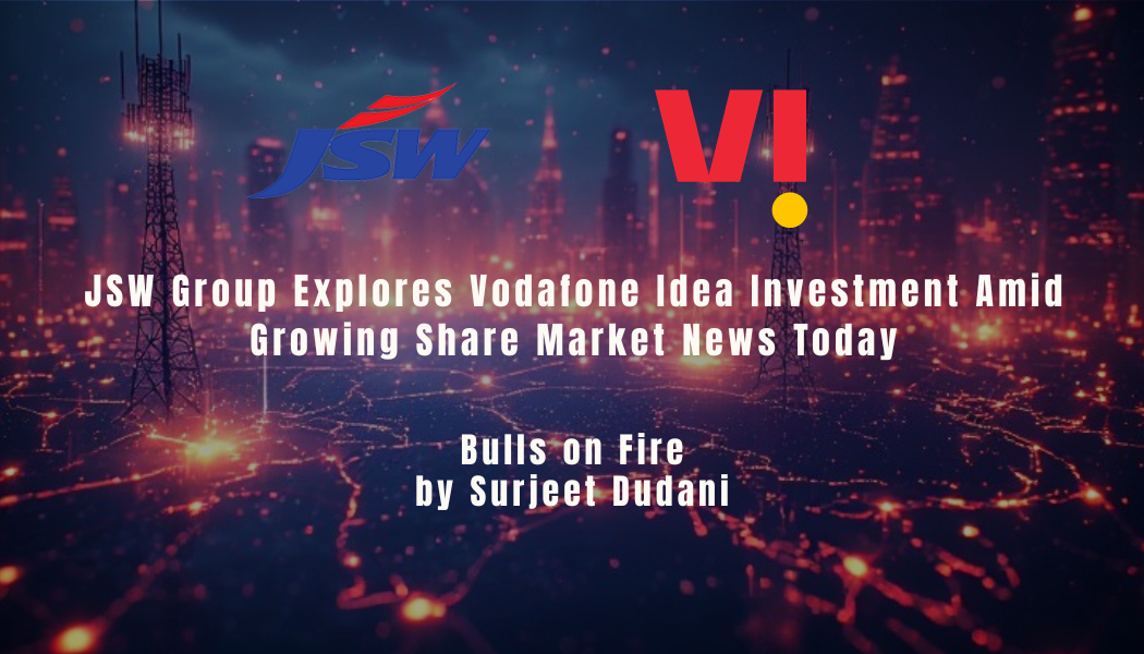 JSW Group Vodafone Idea investment impact on share market today and stock market India
